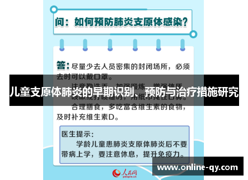 儿童支原体肺炎的早期识别、预防与治疗措施研究